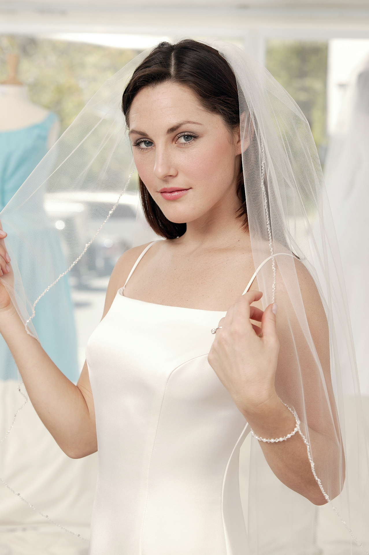 Bride with veil